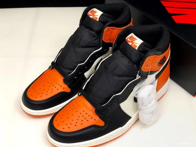 Rep MAX Backboard555088-005 Jordan 1 Air OG Retro Shattered High 0731